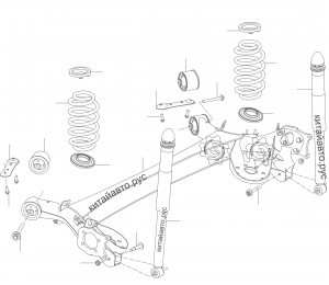 Схема задней подвески лифан x60
